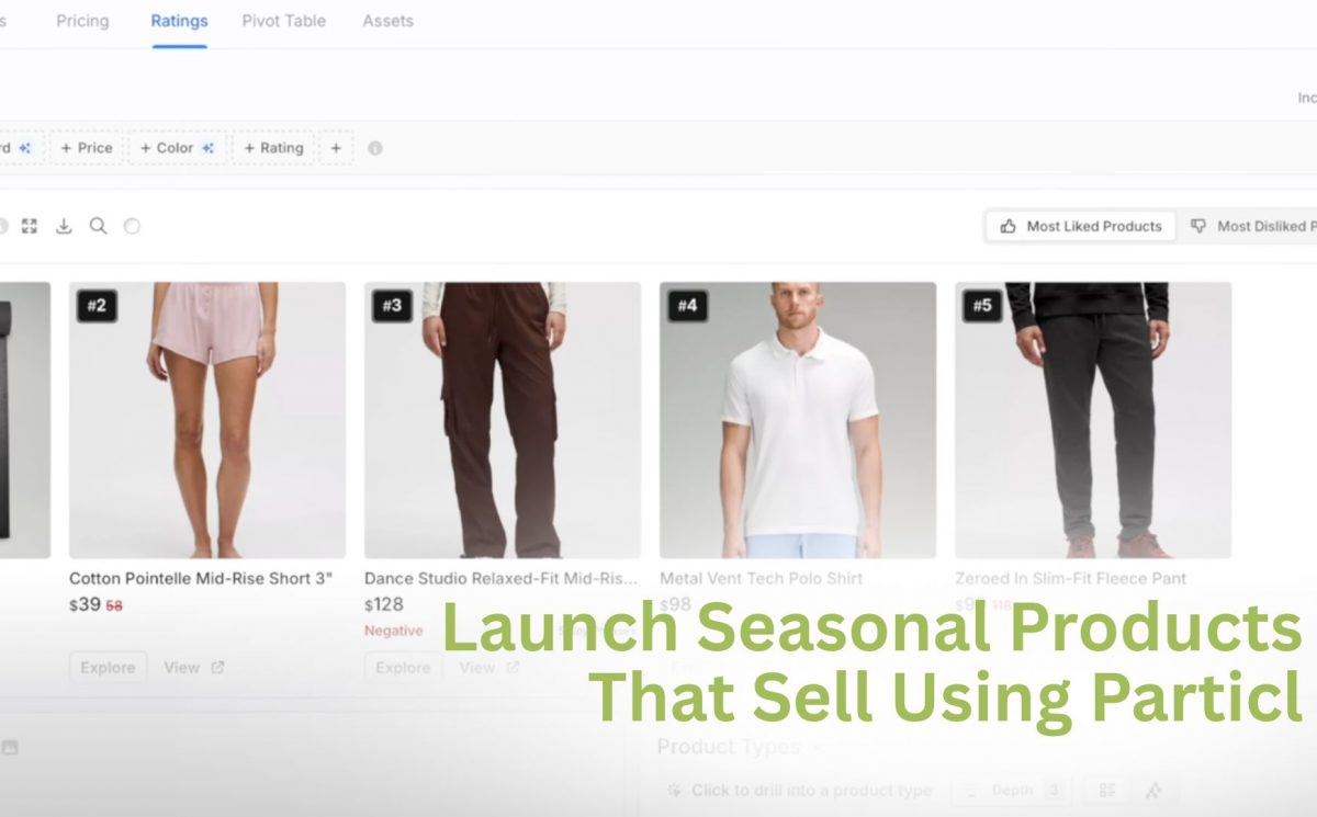 Launch Seasonal Products That Sell Using Particl
