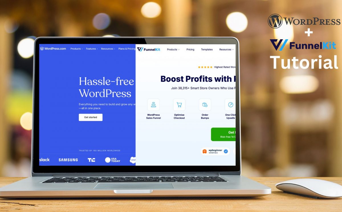 wordpress + funnelkit tutorial